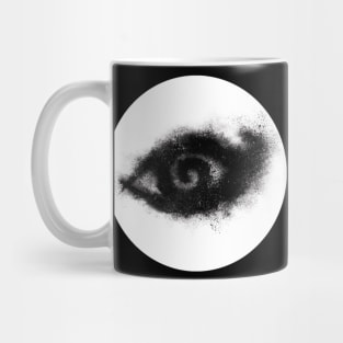 Shadowhunters rune / The mortal instruments - eye rune sand explosion (black) - Mundane gift idea Mug